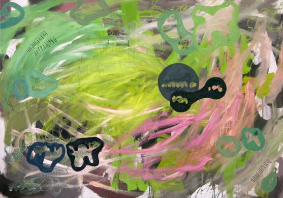 Michael Goller | Im Juli im Atelier gemaltes Bild